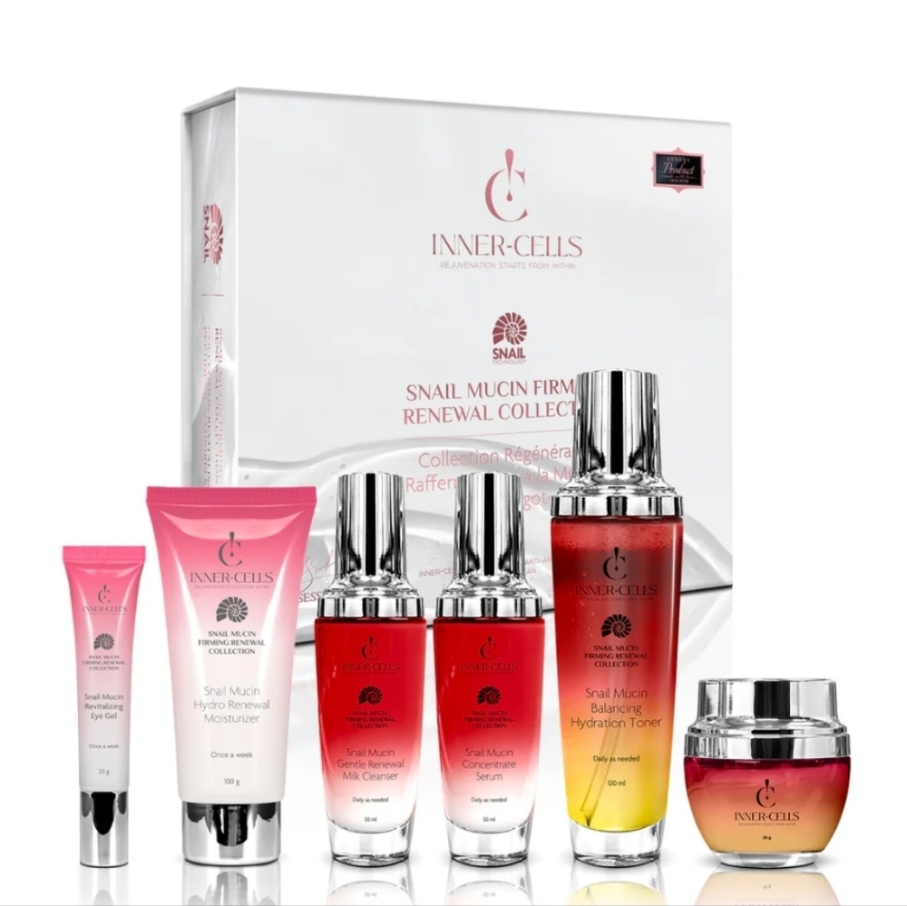 🎁Inner Cells Or Secret Collagen Snail Mucin Firming Renewal Collection